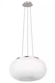   
                        
                        Люстра EGLO (Австрія) 33327    
                         у стилі Модерн, Скандинавський.  
                        Тип джерела світла: світлодіодна лампа, змінна.                         Форма: Куля.                         Кольори плафонів і підвісок: Білий.                         Матеріал: Скло.                          фото 1