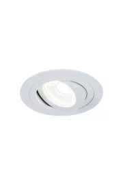   
                        
                        Точковий світильник VASMAR (Україна) 53356    
                         у стилі Хай-тек.  
                        Тип джерела світла: світлодіодна лампа, змінна.                         Форма: Коло.                         Кольори плафонів і підвісок: Білий.                         Матеріал: Алюміній.                          фото 1